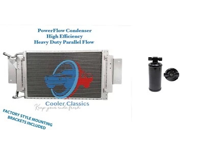 67 1967 BUICK Century Regal Skylark Parallel Flow AC Condenser & Drier AC1340PF - Image 1 of 2