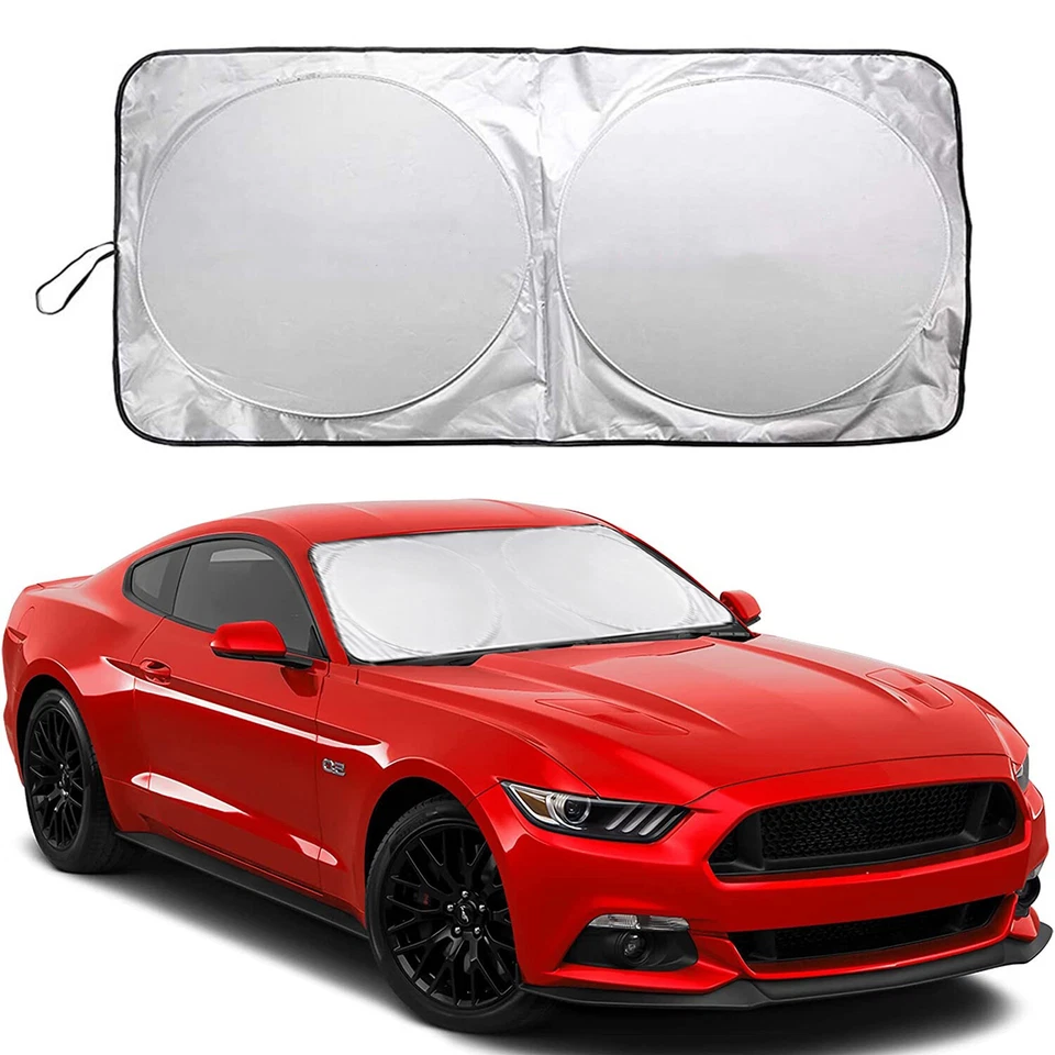 Parabrisas de coche para Ford Accesorio Parasol Reflectante Protector Cubierta Visera Foto 1 de 4