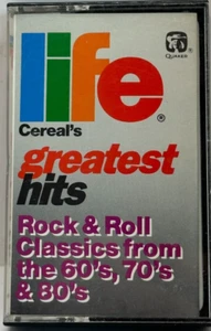 MCA Records *Life Cereal's Greatest Hits* Rock & Roll Classics Cassette Tape - Picture 1 of 3