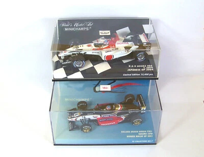 "Takuma Sato" BAR Honda 006 + Dallara Mugen F301 Winner Macau GP MINICHAMPS 1:43 - Bild 1 von 4
