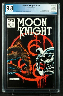 MOON KNIGHT #30 PGX 9.8 NM/MT WEREWOLF APPEARANCE!!! Disney+ +CGC!!! - Image 1 of 3