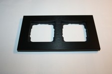 Gira Esprit 2-fach Rahmen (0212126) in Aluminium schwarz
