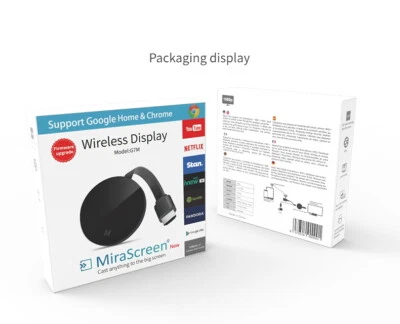 Phone to HDMI TV Wireless WiFi Adapter Cable For iPhone 13 12 Samsung Android - Image 1 of 4