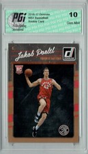 Jakob Poeltl 2016-17 Donruss Basketball #159 Rookie Card PGI 10