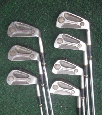 Titleist Acushnet AC108 Tungsten Irons 4 Thru PW Steel Regular Flex - Image 1 of 4
