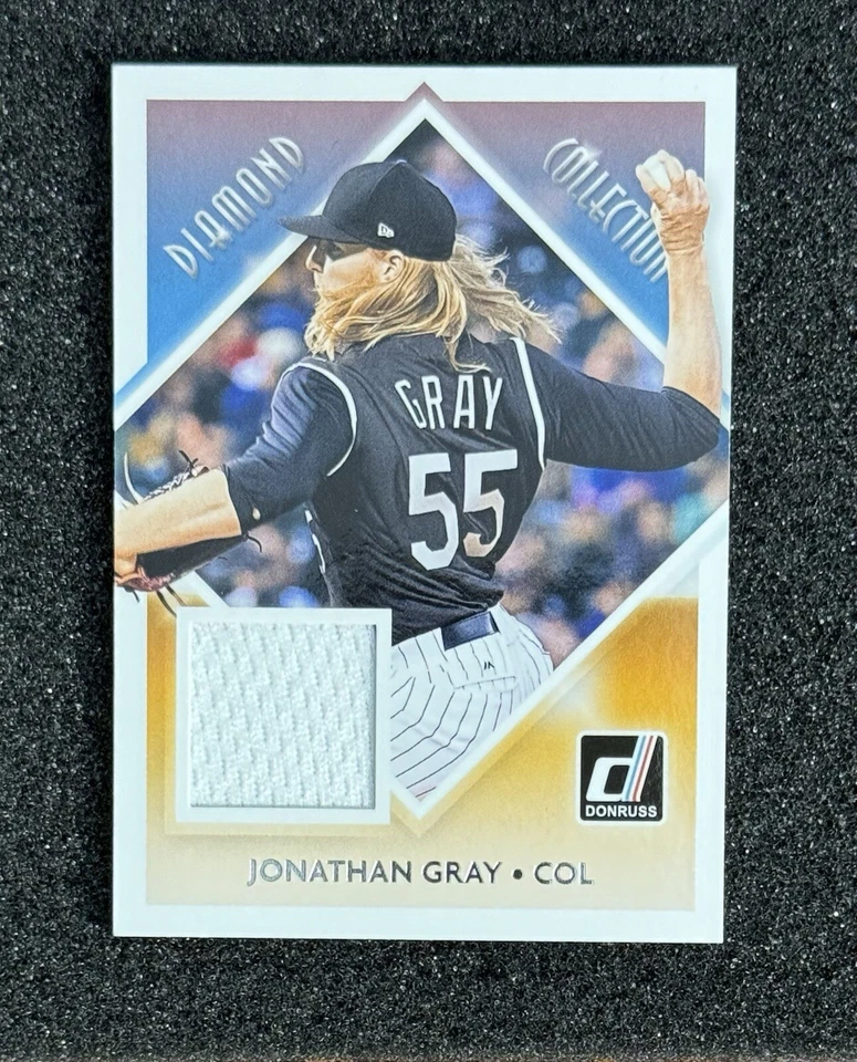 Jonathan Gray 2018 Donruss Diamond Collection Memorabilia #DCJG 🔥 - Image 1 of 1
