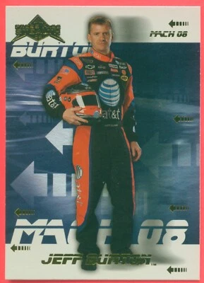JEFF BURTON 2008 Press Pass Stealth Mach 08 # M8-10 - Image 1 of 2