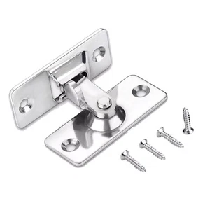 90 Degree Stainless Steel Latch Safety Right Angle Sliding Door Lock Replacement - Picture 1 of 10