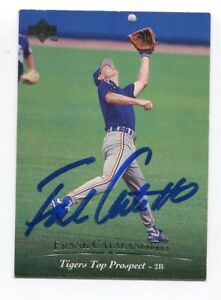 1994 Bowman Frank Catalanotto Signed Card Baseball MLB Autographed AUTO #157