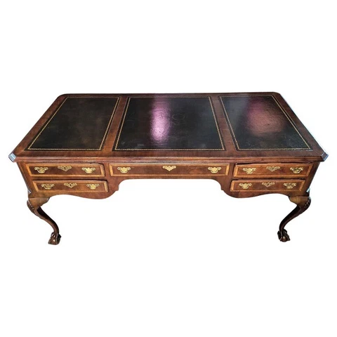 Irish George II Style Henredon Desk Cover