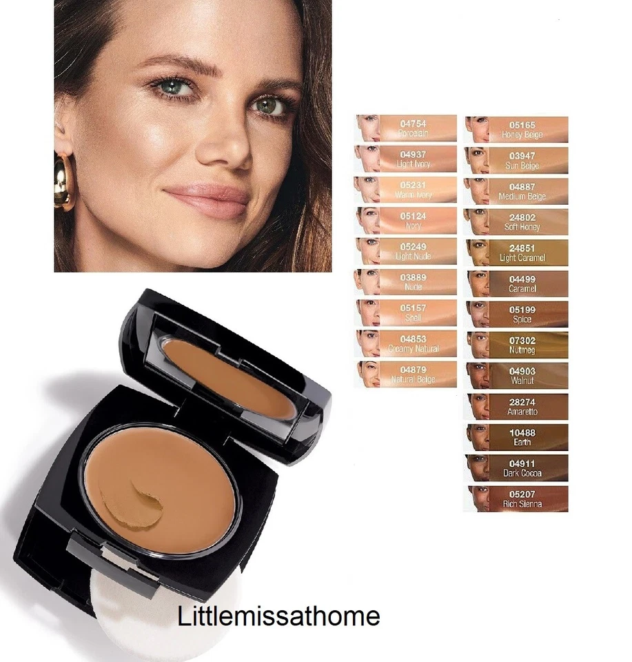 AVON CREAM TO POWDER FOUNDATION COMPACT 3 in 1 concealer powder SPF15 - Image 1 of 1