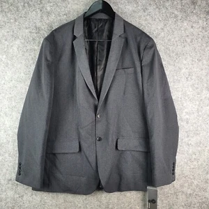 Kenneth Cole Reaction Jacket Mens 50 2XL Grey Blazer Office Formal NEW 9206 - Picture 1 of 12