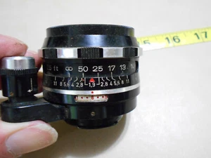 Vintage Schneider-Kreuznach Xenon 1:1.9/50 50mm 4581731 Camera Lens Germany - Picture 1 of 4
