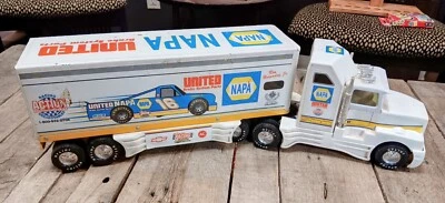 Vintage Nylint Pressed Steel and Plastic NAPA Semi Truck Tractor Trailer - Image 1 of 4