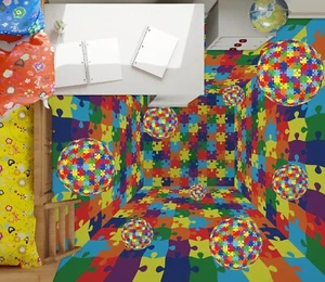 3D Color Puzzle H6813 Suelo Mural Fotomural Familia Coco 2024 - Imagen 1 de 5