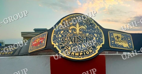 New Orleans Saints Championship Belt Cover