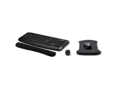 HP Wireless Keyboard and Mouse 300, Waverest Gel Pads, & Bluetooth Speaker - Image 1 of 4