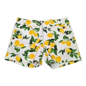 Isaac Mizrahi lustige Shorts Zitronenmuster Größe 8 - Bild 1 von 5