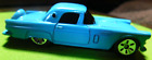 Car~Maisto 1956 Ford Thunderbird~Blue Color