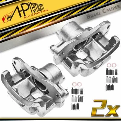 A-Premium Front Brake Calipers w/ Bracket for Mazda Protege 1999-2003 L4 1.6L - Image 1 of 4