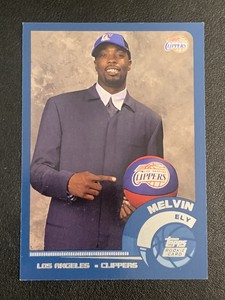 2002-03 Topps #196 - Melvin Ely RC - Los Angeles Clippers Rookie