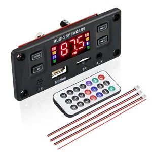 Módulo Amplificador 2*30W 60W Bluetooth MP3 FM USB AUX DC7-12V Placa Decodificadora MP3 - Imagen 1 de 16