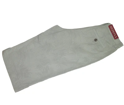 Bermudas Merona Caqui Para Hombre Talla 28 Beige Tropical Club Algodón Estampado Floral Foto 1 de 4