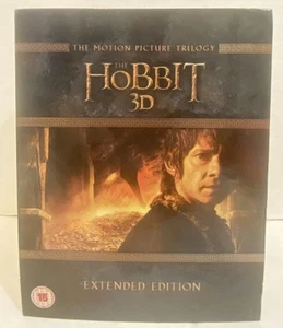 THE HOBBIT 3D (and 2D) EXTENDED EDITION Motion Picture Trilogy BLU-RAY Set - Bild 1 von 16