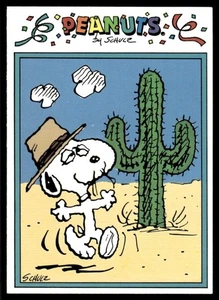 Snoopy Spike Western Cactus 1995 Peanuts Card #17 (NM) - Picture 1 of 2