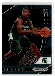 2020 Panini Prizm Draft Picks Collegiate Cassius Winston Basketball Card - Picture 1 of 2