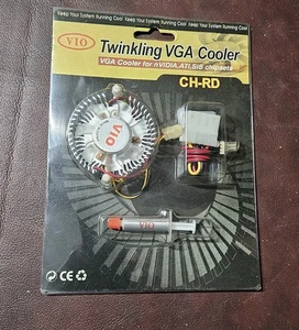 VIO Twinkling VGA Cooler CH-RD for nVIDIA ATI SIS Chipsets - Vintage - Picture 1 of 2