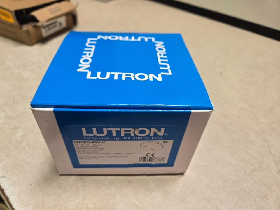 Módulo sensor QS Lutron QSM3-4W-C 24-36b 400 ma NOB Foto 1 de 4