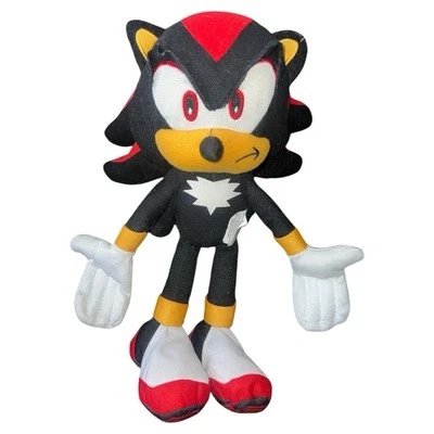 Nanco Sonic 10” Shadow The Hedgehog Stuffed Animal Plush - Image 1 of 4