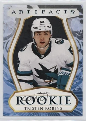 2023-24 Upper Deck Artifacts Rookies Turquoise Tristen Robins #191 Rookie RC - Image 1 of 2