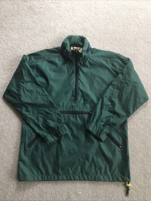 VTG Eastern Mountain Sports Pullover Jacket Mens M 1/4 Zip Anorak Hooded 90s EMS - Image 1 of 4
