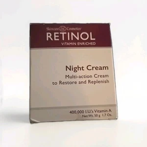 NUEVO-Cuidado de la piel LdeL Cosméticos RETINOL CREMA DE NOCHE ENRIQUECIDA CON VITAMINAS (50 g/1,7) - Imagen 1 de 5