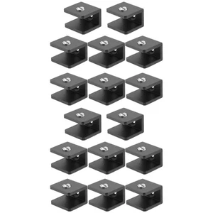 Paquete de 2 abrazaderas laminadas soporte de estante de viaje gabinetes de cocina montaje en pared - Imagen 1 de 12