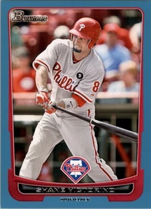 Bowman Blue #83 Shane Victorino 2012/500 - casi nuevo-como nuevo - Imagen 1 de 2