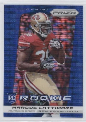 2013 Panini Prizm Wal-Mart Blue Pulsar Marcus Lattimore #263 Rookie RC - Image 1 of 2