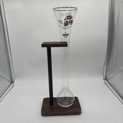 Стекло для водителя автобуса Heineken 17 века со стойкой половина ярда эля - Изображение 1 из 4