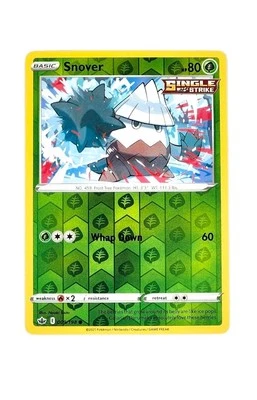 Snover 009/198 Swsh06: Sword & Shield - Chilling Reign Reverse Holo - Image 1 of 2