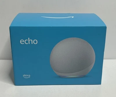 Amazon Echo (4th Gen) Smart Home Hub with Alexa - Glacier White - BRAND NEW - Image 1 of 4