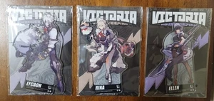 Zenless Zone Zero offizieller Acrylständer - Victoria Housekeeping (Lycaon/Rina/Ellen) - Bild 1 von 8