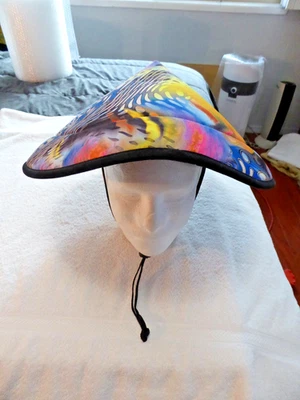 Chapéu de Sol Kavu Chillba Cone Embalável Tamanho Único Ajustável Feito Nos EUA Multicolor - Imagem 1 de 4