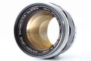 [Near MINT+] Canon 50mm F1.4 L39 LTM Leica Screw Mount Lens w/ Filter From JAPAN