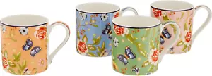 Cottage Garden Mugs (Set of 4), Multicolor - Picture 1 of 2