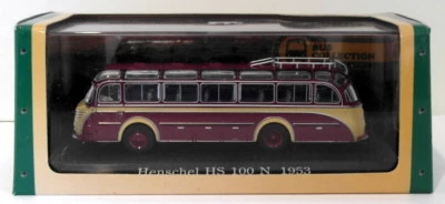 Atlas Editions 1/76 Scale Diecast 7 163 103 - 1953 Henschel HS 100 N - Maroon - Image 1 of 4