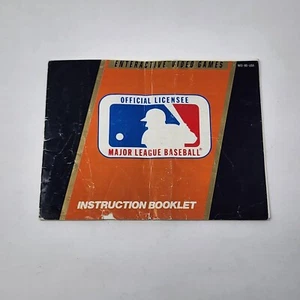 Major League Baseball MLB (Nintendo NES) Manual ONLY - Picture 1 of 4