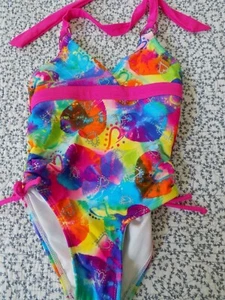 Breaking Waves Mult-color Swimsuit ~ Size 4 - Picture 1 of 1