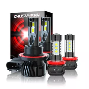For Mini Cooper Countryman/Paceman 2011-2016 LED Headlight + Fog Light Bulbs Kit - Picture 1 of 12